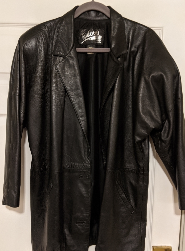 Vintage 80s Genuine Leather Jacket